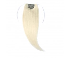 Extension queue de cheval Blond Platine cheveux naturels