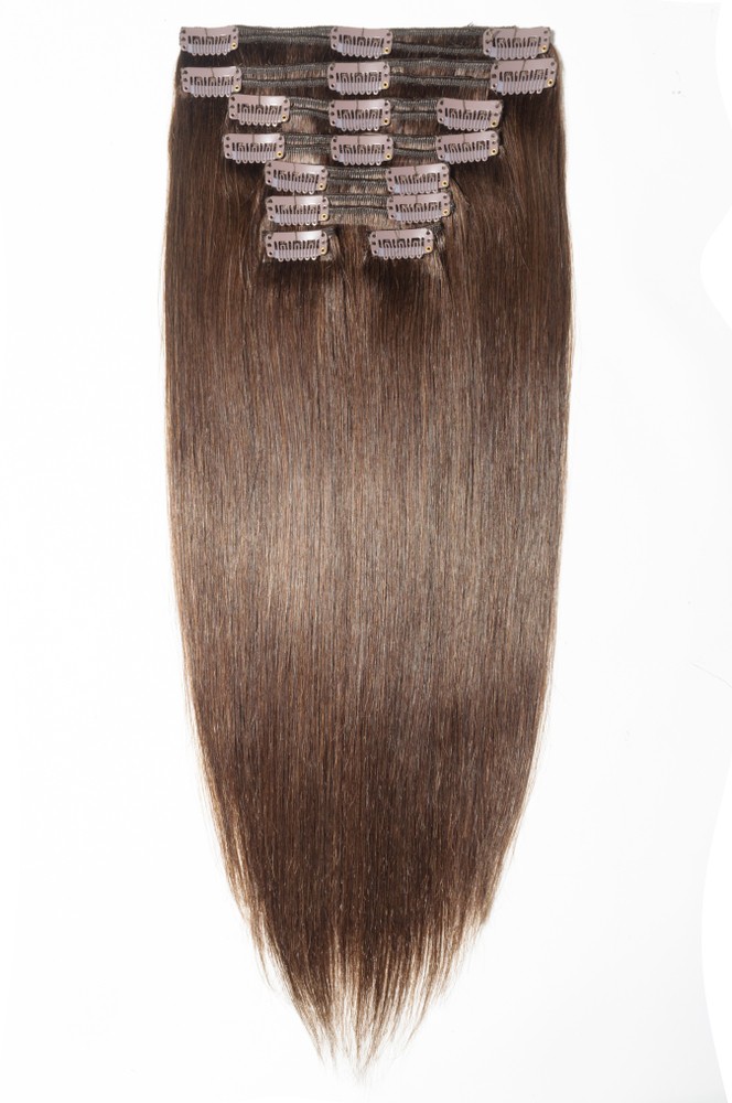 Extension cheveux naturel - Chocolat